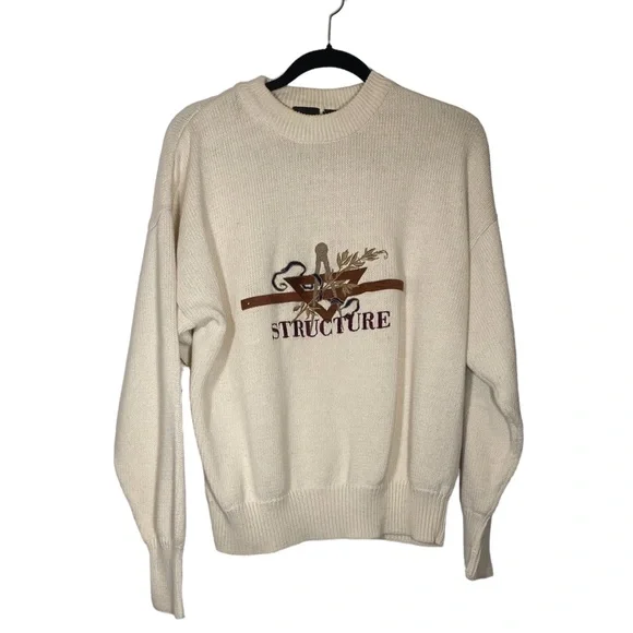 COPY - 80s VTG Crewneck Sweater - Picture 1 of 9